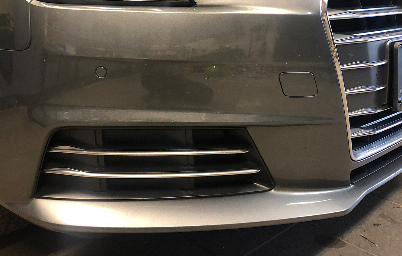 VW Golf 8 Einparkhilfe vorne + hinten optische Darstellung Nachrüstpaket
