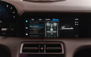 Porsche Taycan Burmester High End Sound Soundsystem